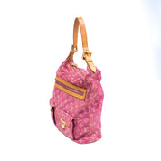 Louis Vuitton Pink Denim Baggy GM