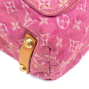 Louis Vuitton Pink Denim Baggy GM