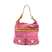Louis Vuitton Pink Denim Baggy GM