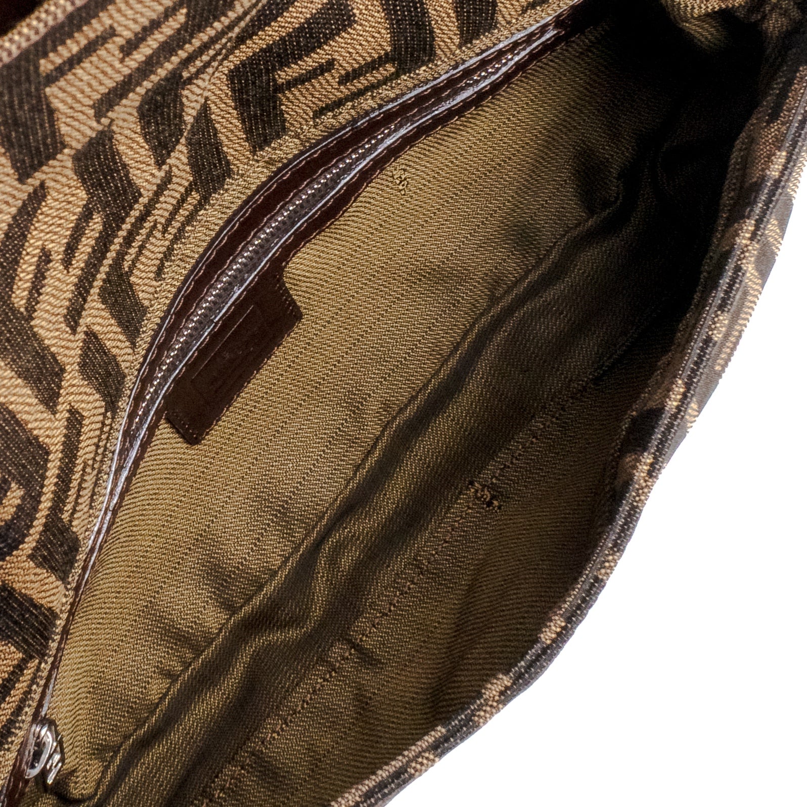 Fendi Zucca Baguette Bag