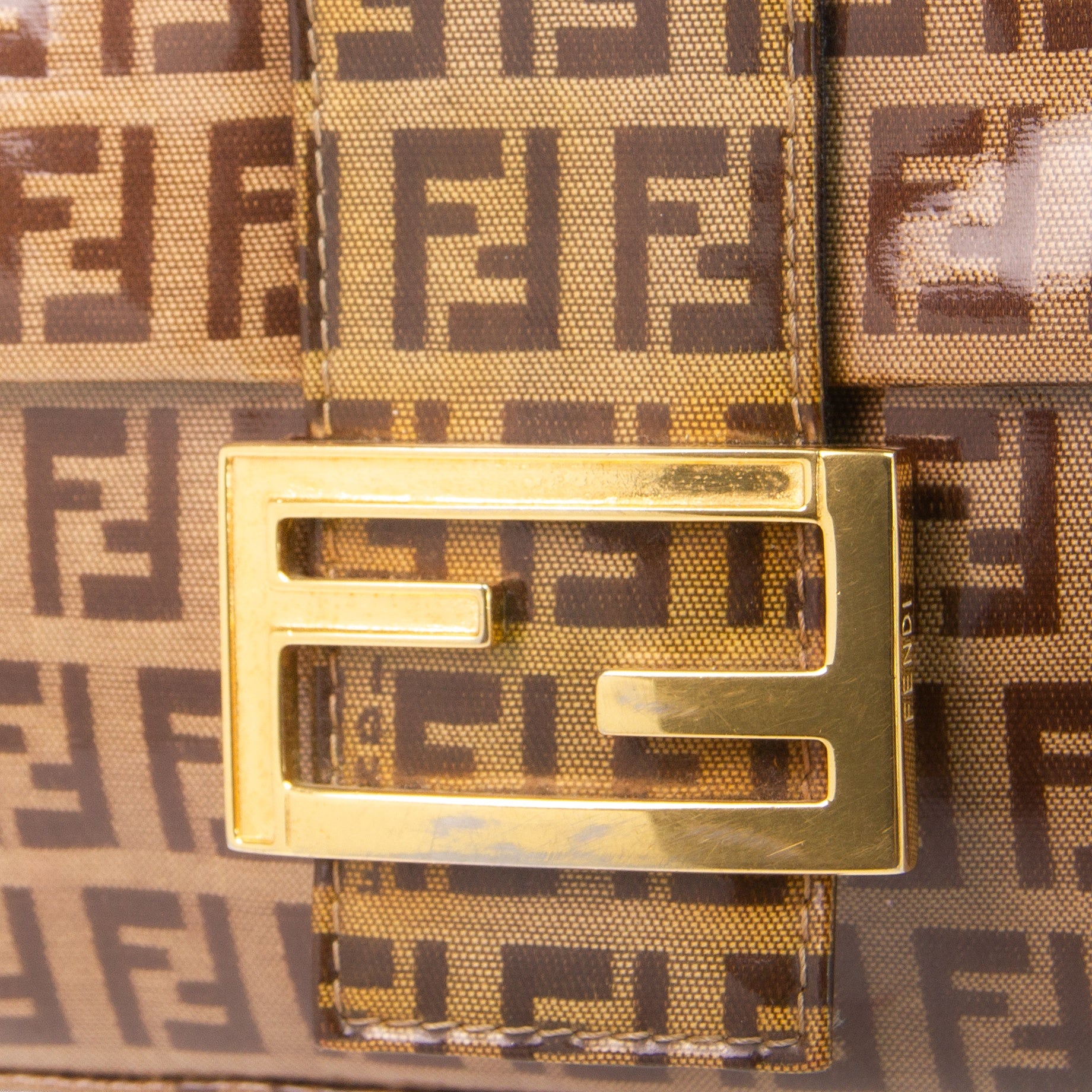 Fendi Vinyl Zucchino Forever Bag
