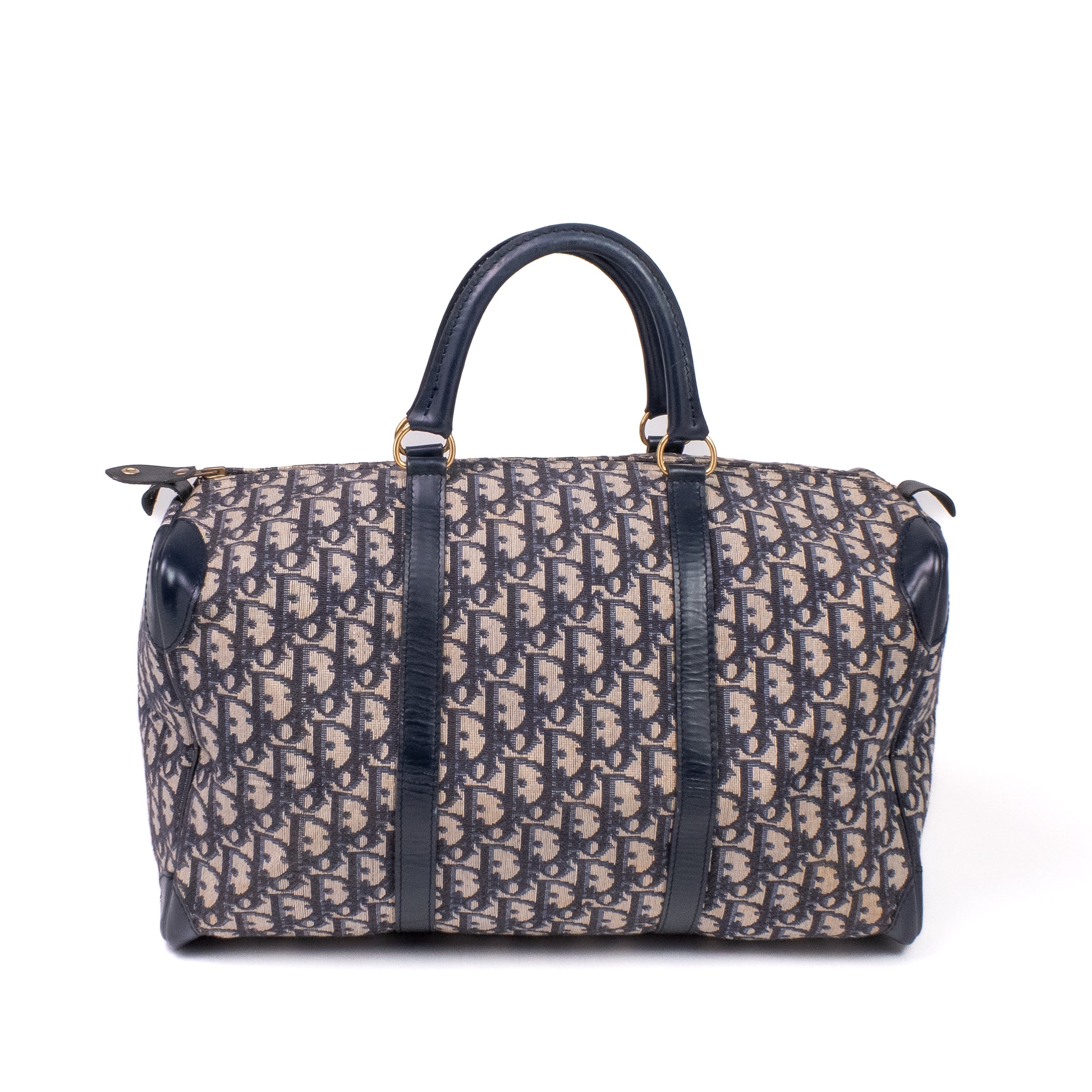 Dior Boston Leather Bag