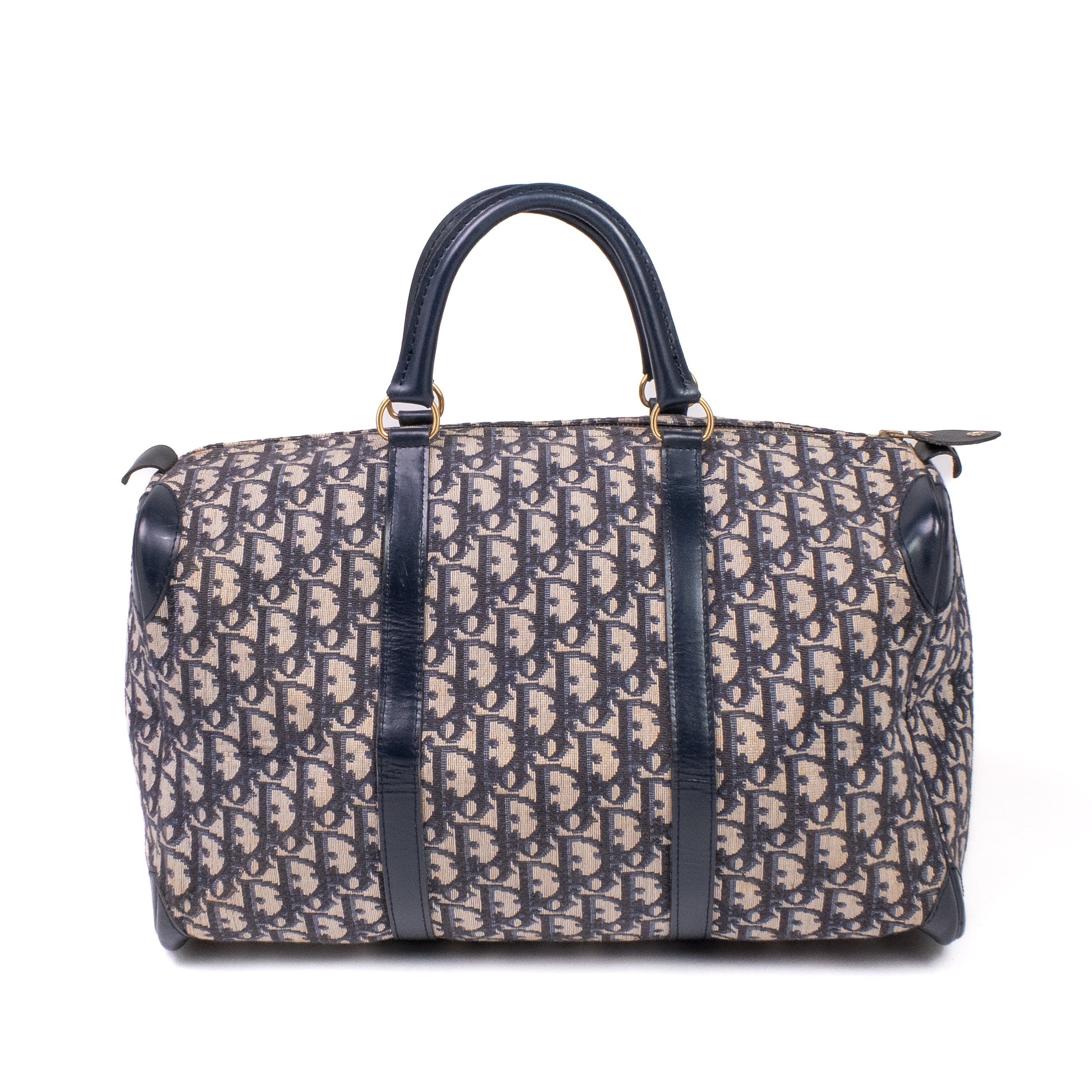 Dior Boston Leather Bag