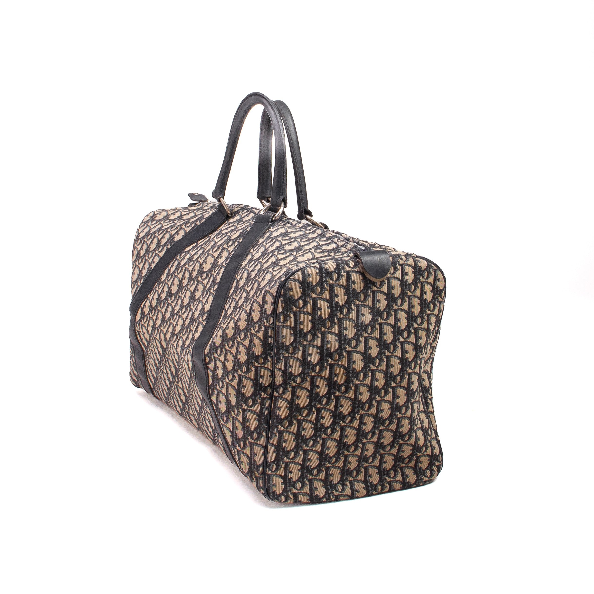 Dior Oblique Boston Large Travel Bag
