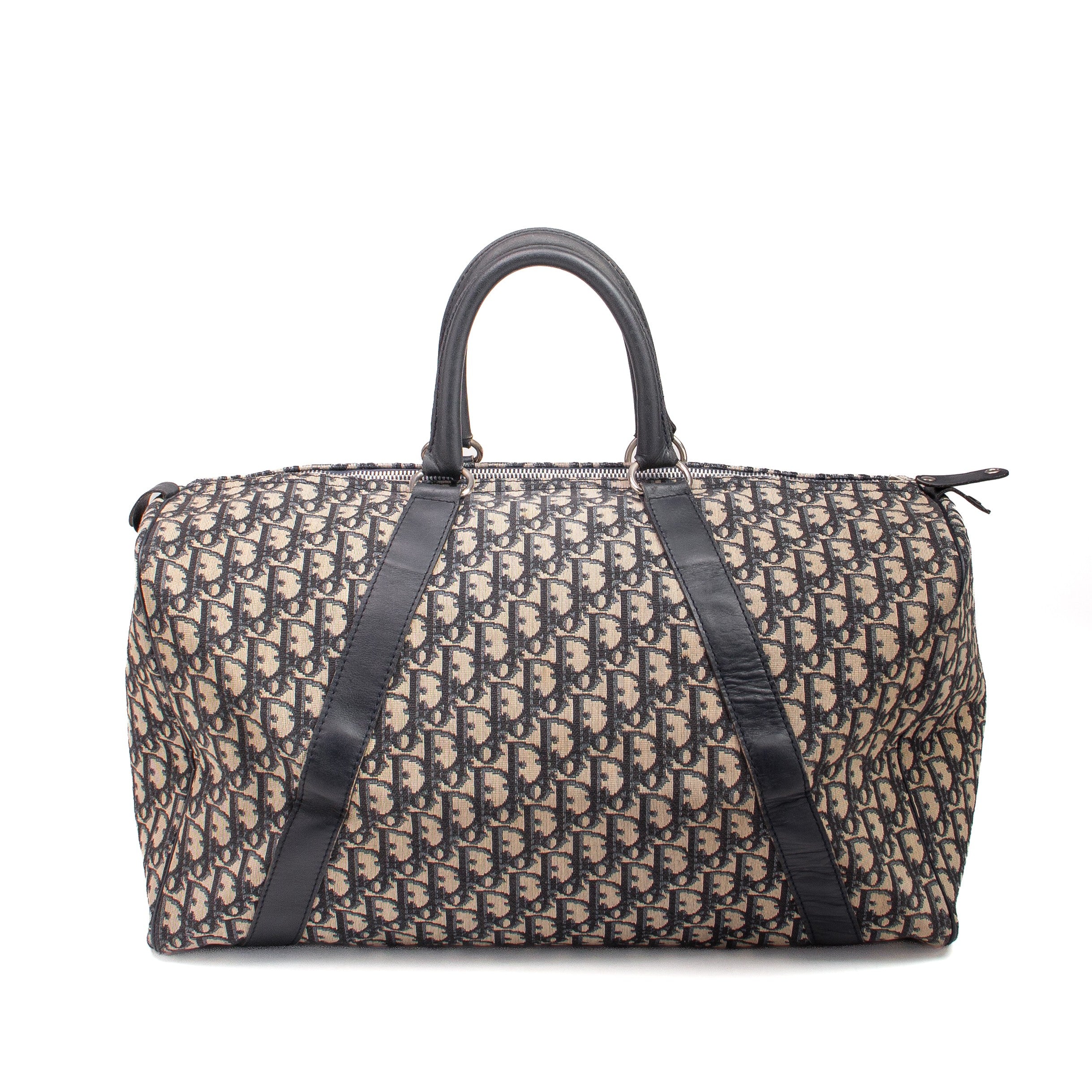 Dior Oblique Boston Large Travel Bag