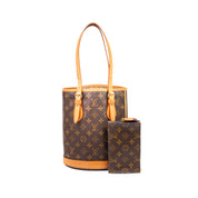 Louis Vuitton Bucket PM + Clutch