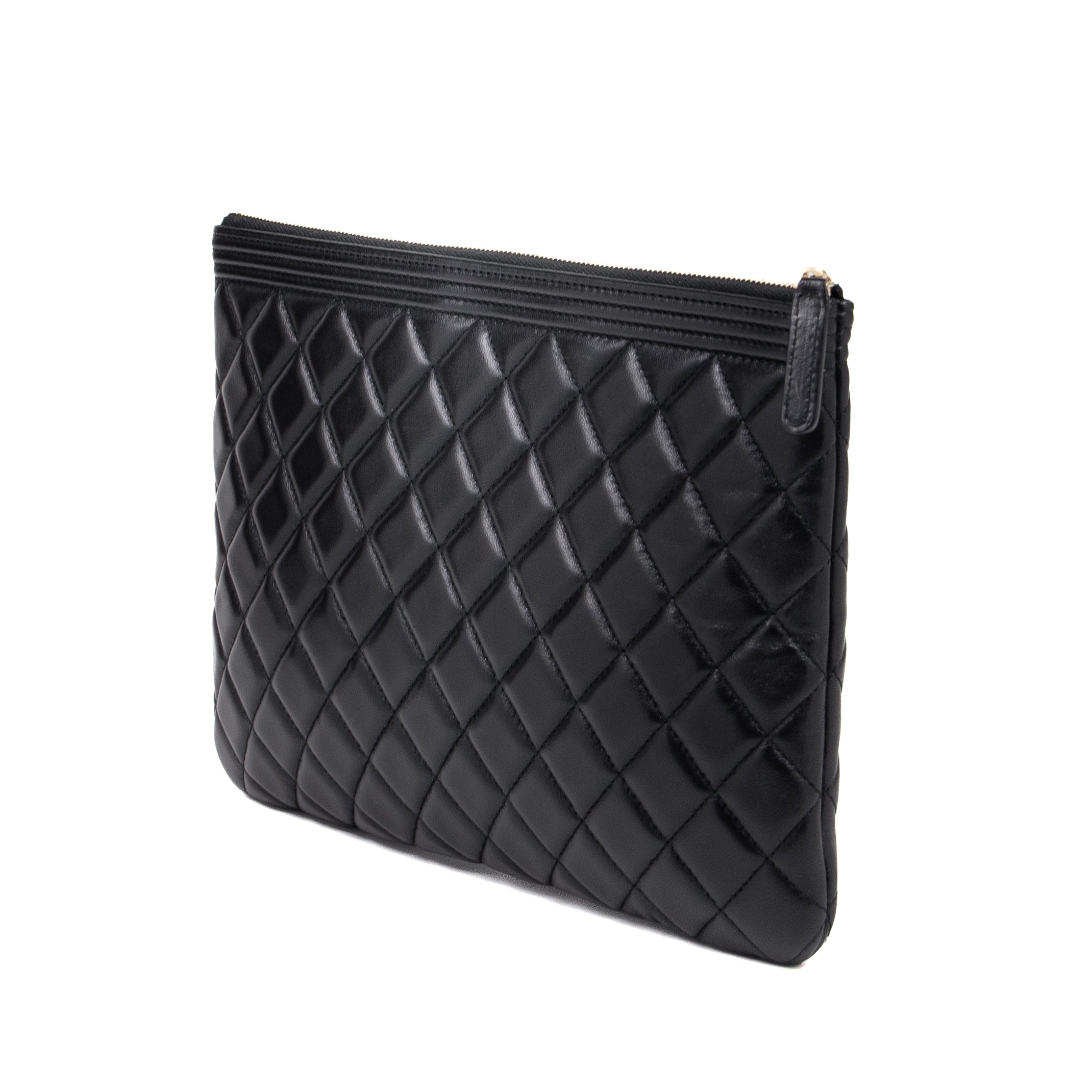 Chanel CC Boy Clutch Bag