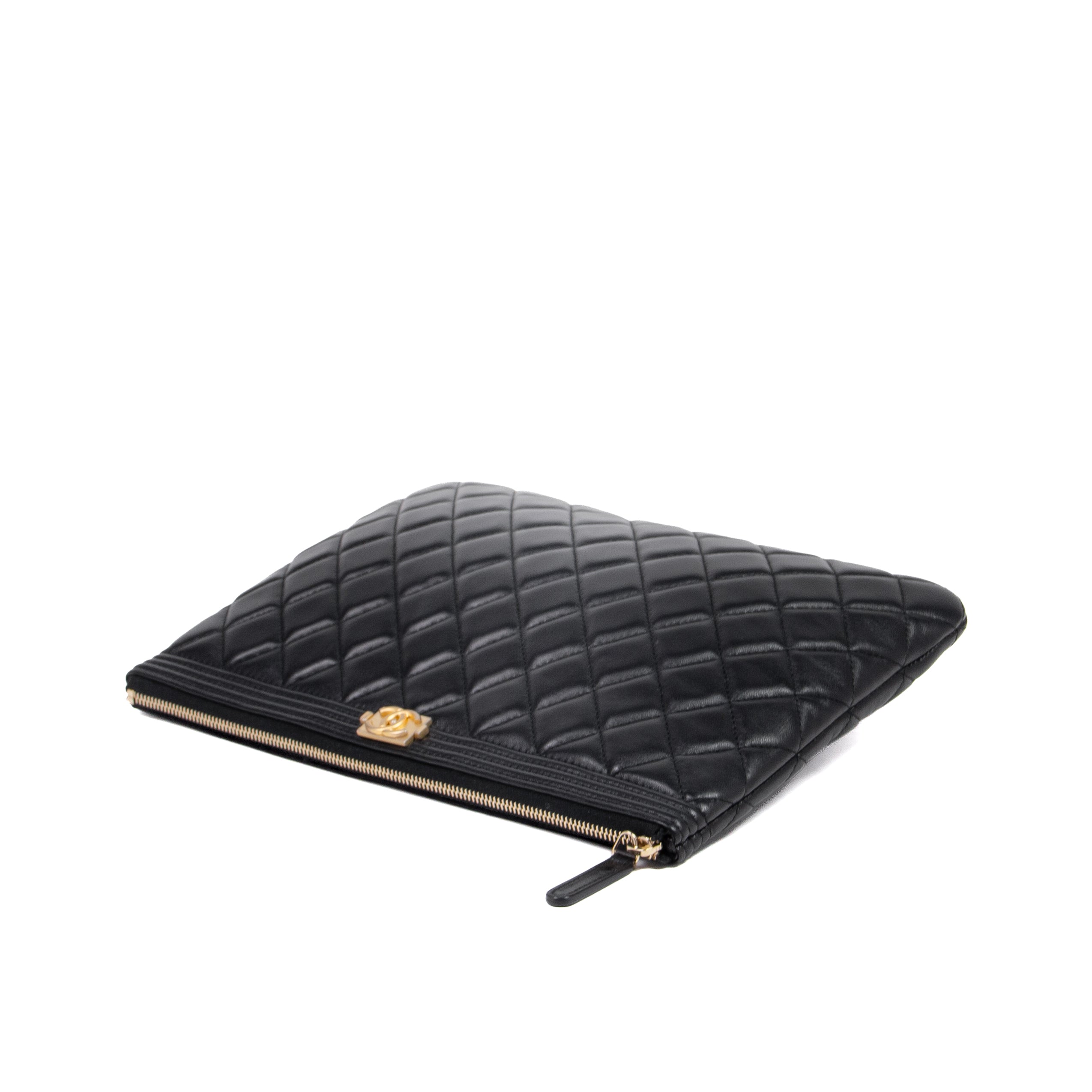 Chanel CC Boy Clutch Bag