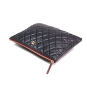 Chanel Quilted Caviar Pouch