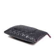 Chanel Quilted Caviar Pouch