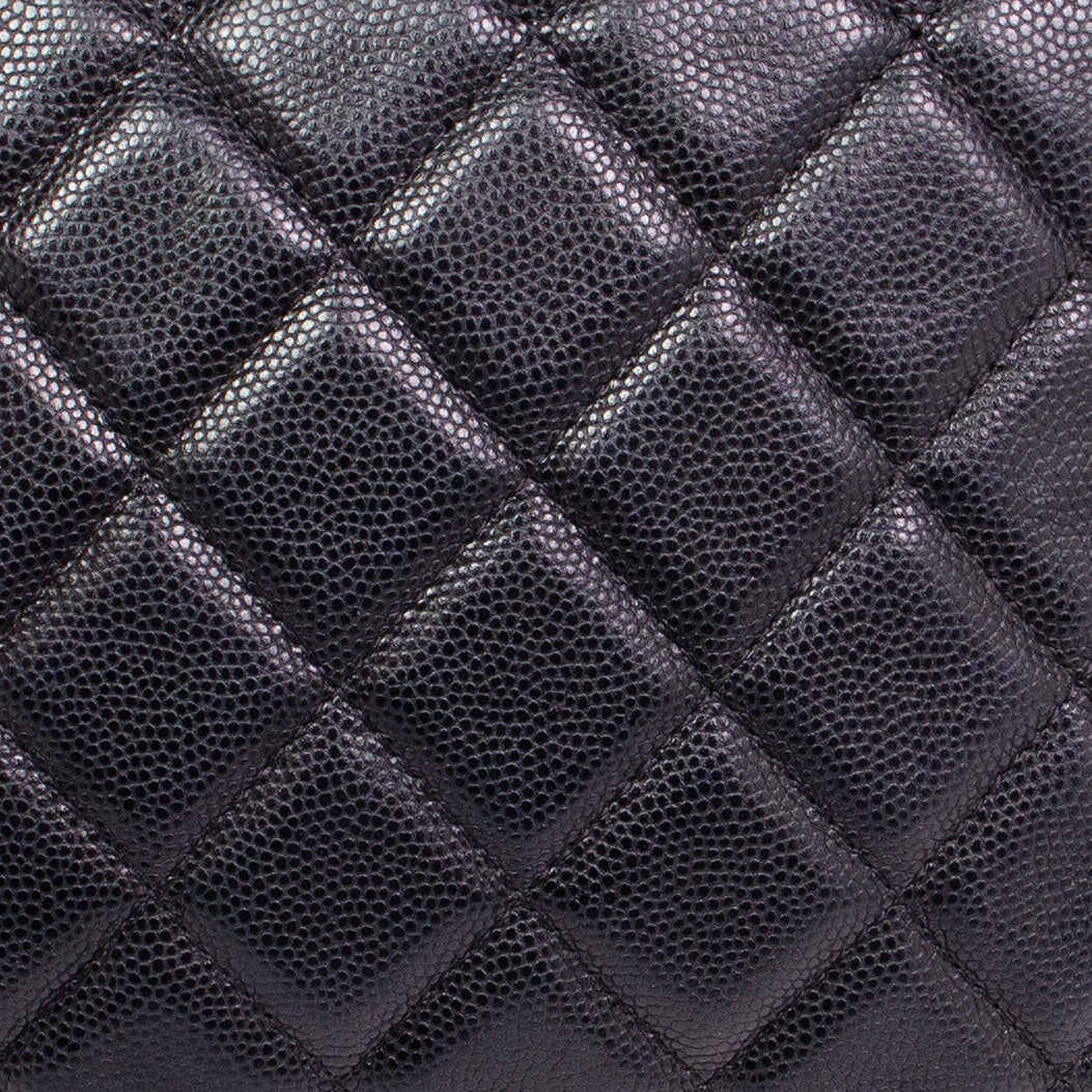 Chanel Quilted Caviar Pouch