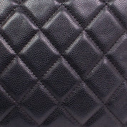 Chanel Quilted Caviar Pouch