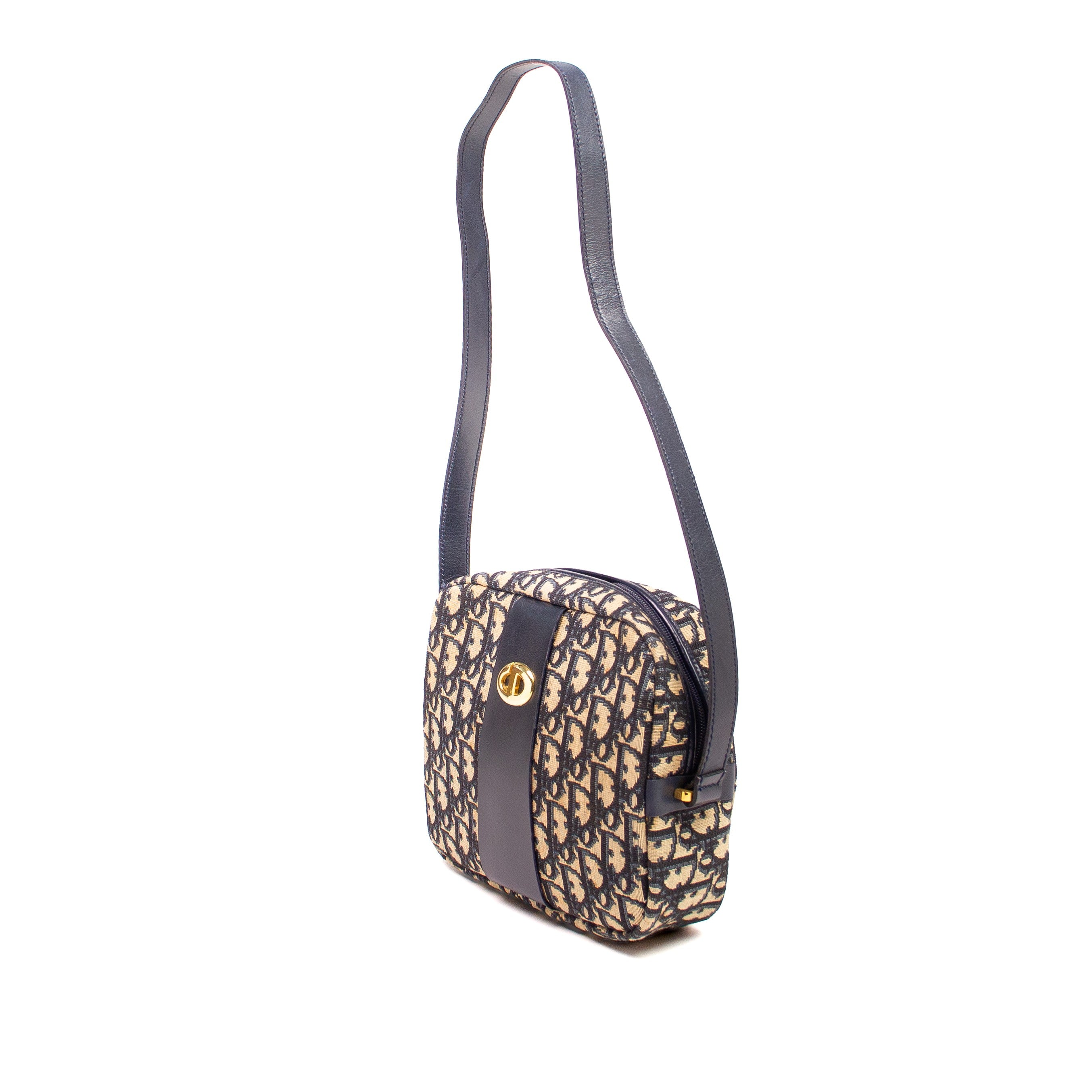 Dior Diorissimo Crossbody Bag Navy