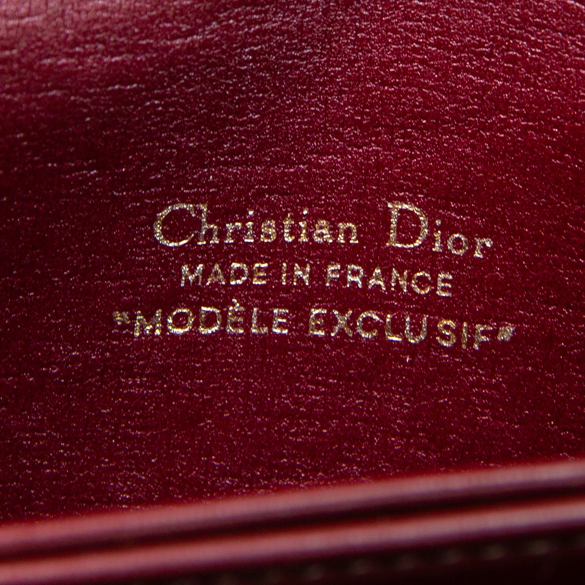Dior Diorissimo Bag
