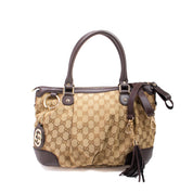 Gucci Sukey GG Canvas Bag