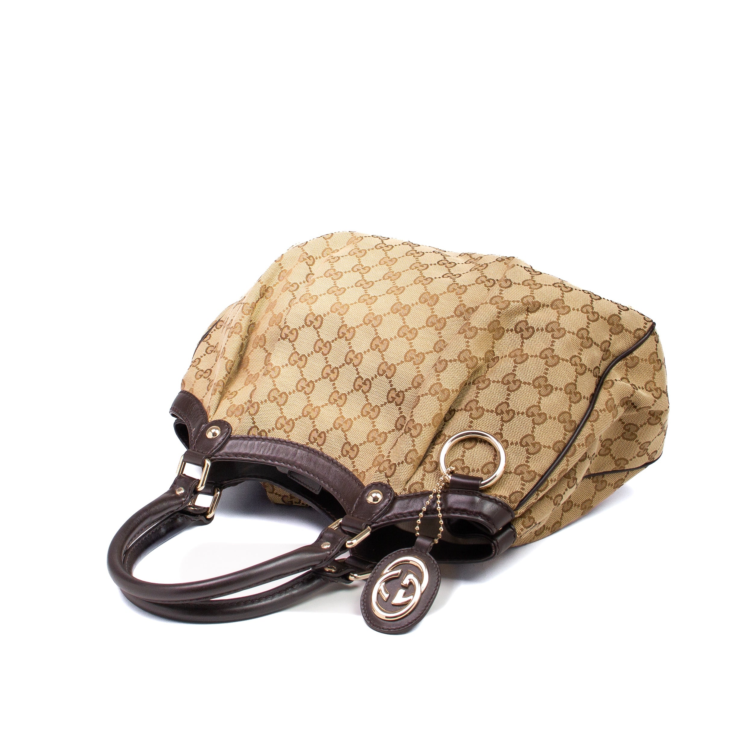 Gucci Sukey GG Canvas Bag