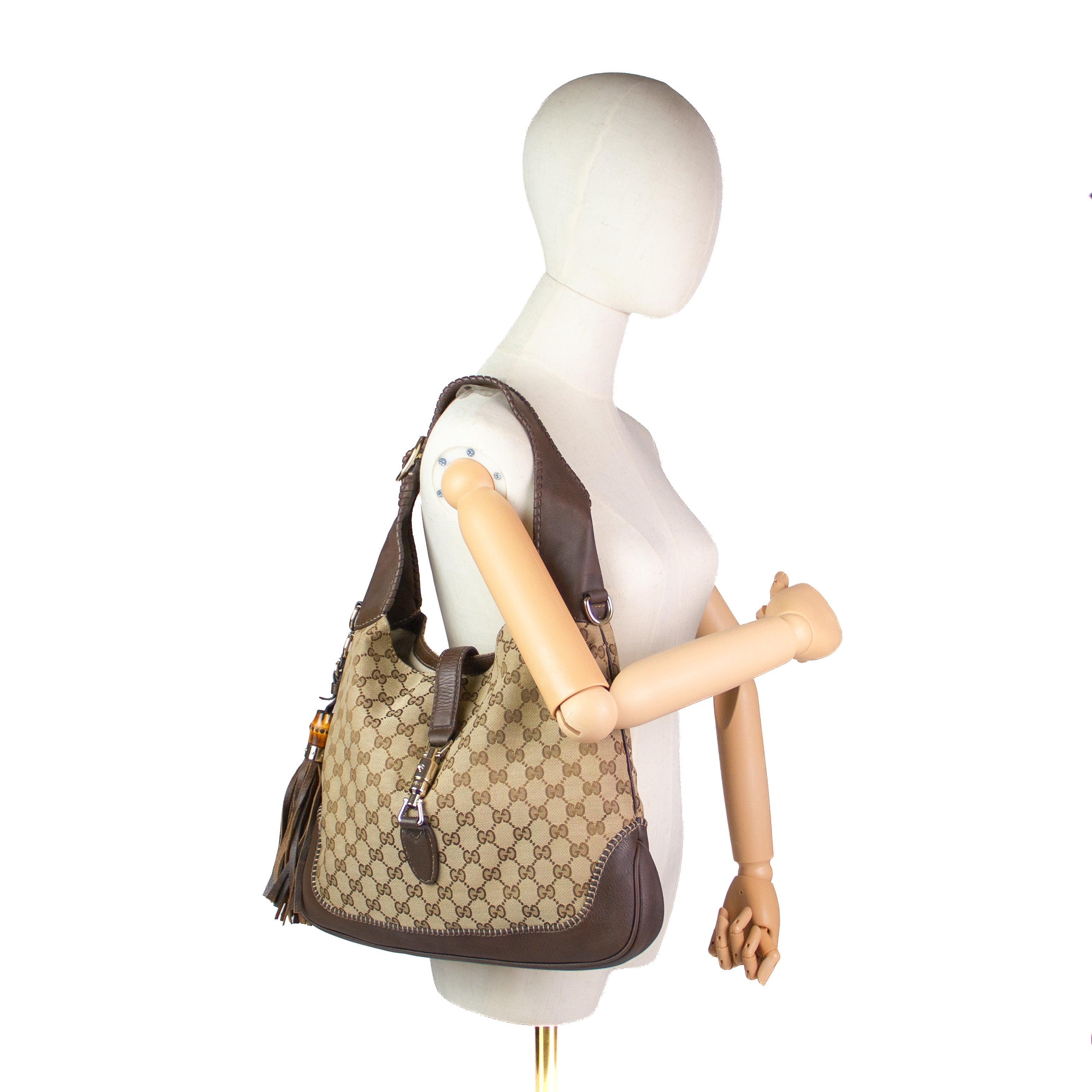 Gucci GG Jackie Tassel Bamboo