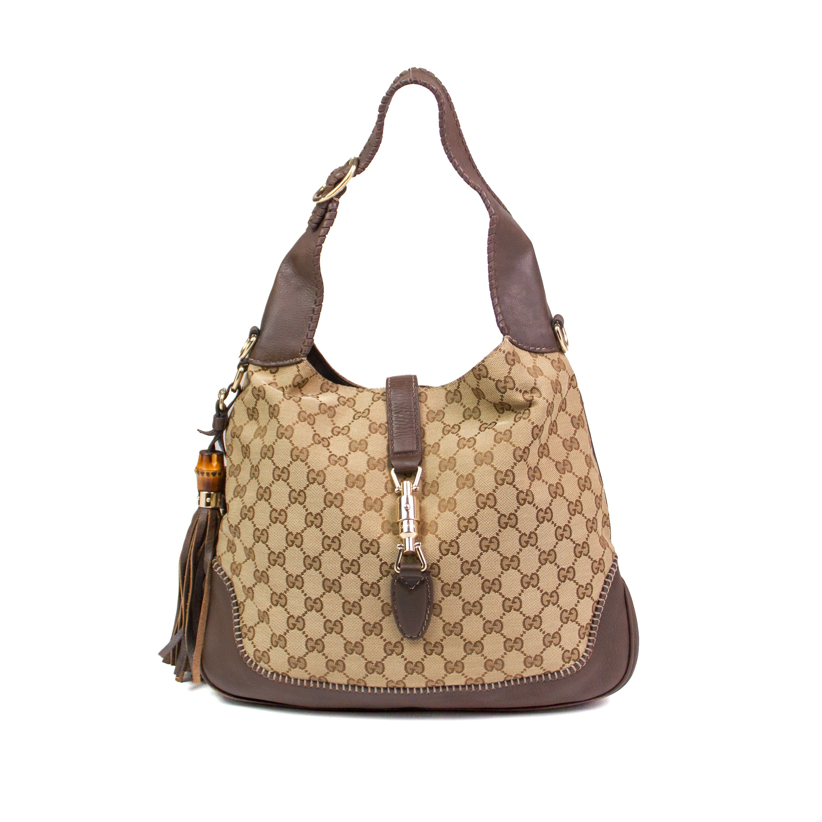 Gucci GG Jackie Tassel Bamboo