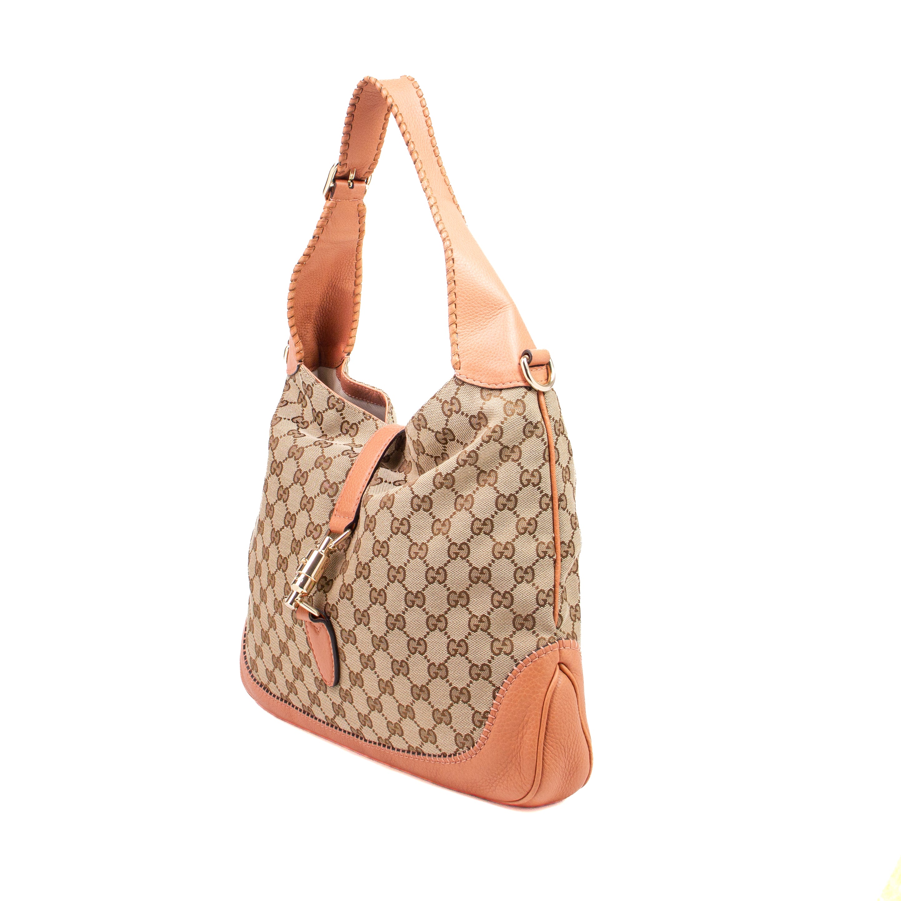 Gucci Jackie Bamboo Tassel Orange