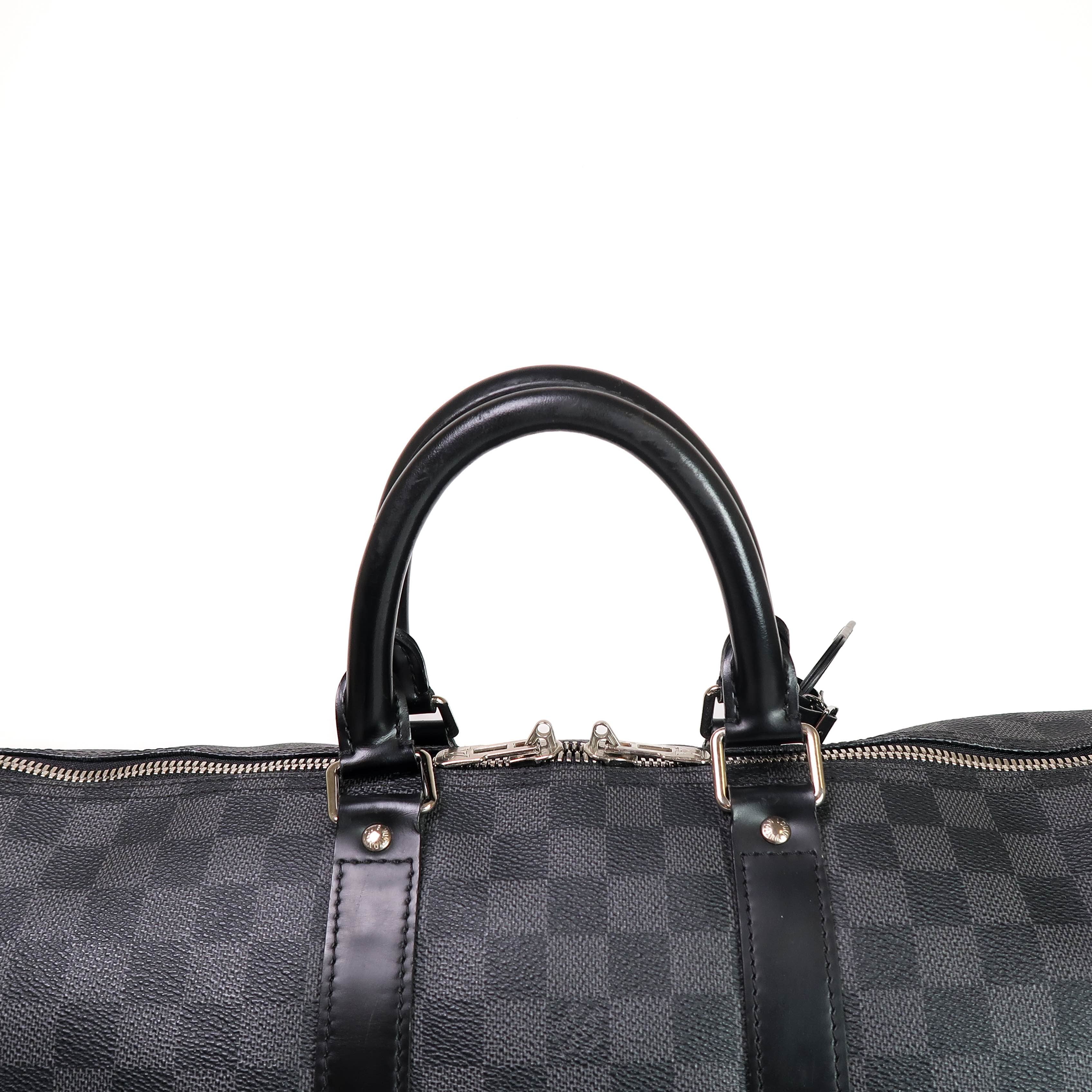 Louis Vuitton Keepall 45 Bandoulière Damier Chess