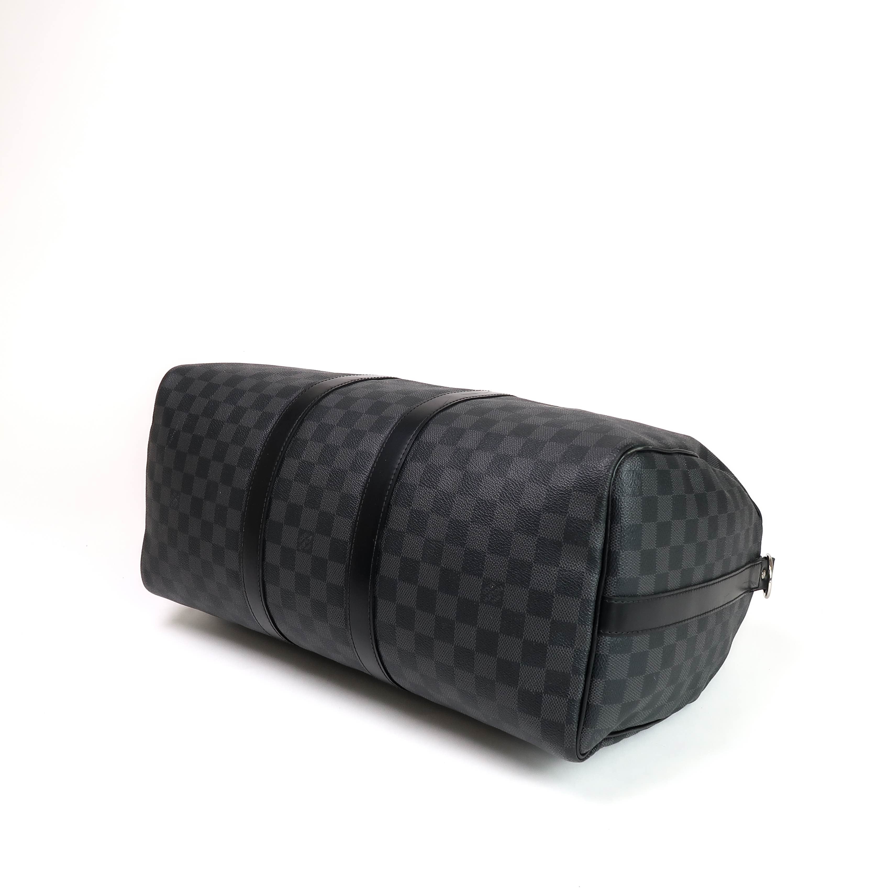 Louis Vuitton Keepall 45 Bandoulière Damier Chess
