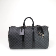 Louis Vuitton Keepall 45 Bandoulière Damier Chess
