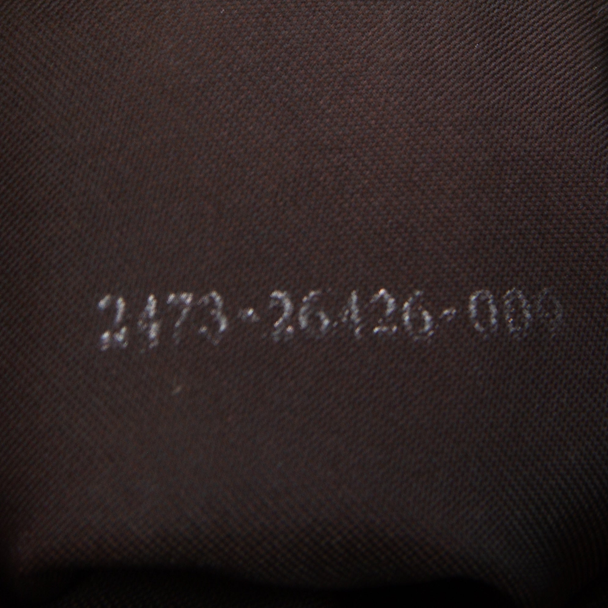 Fendi Zucca Fold Over Baguette Bag