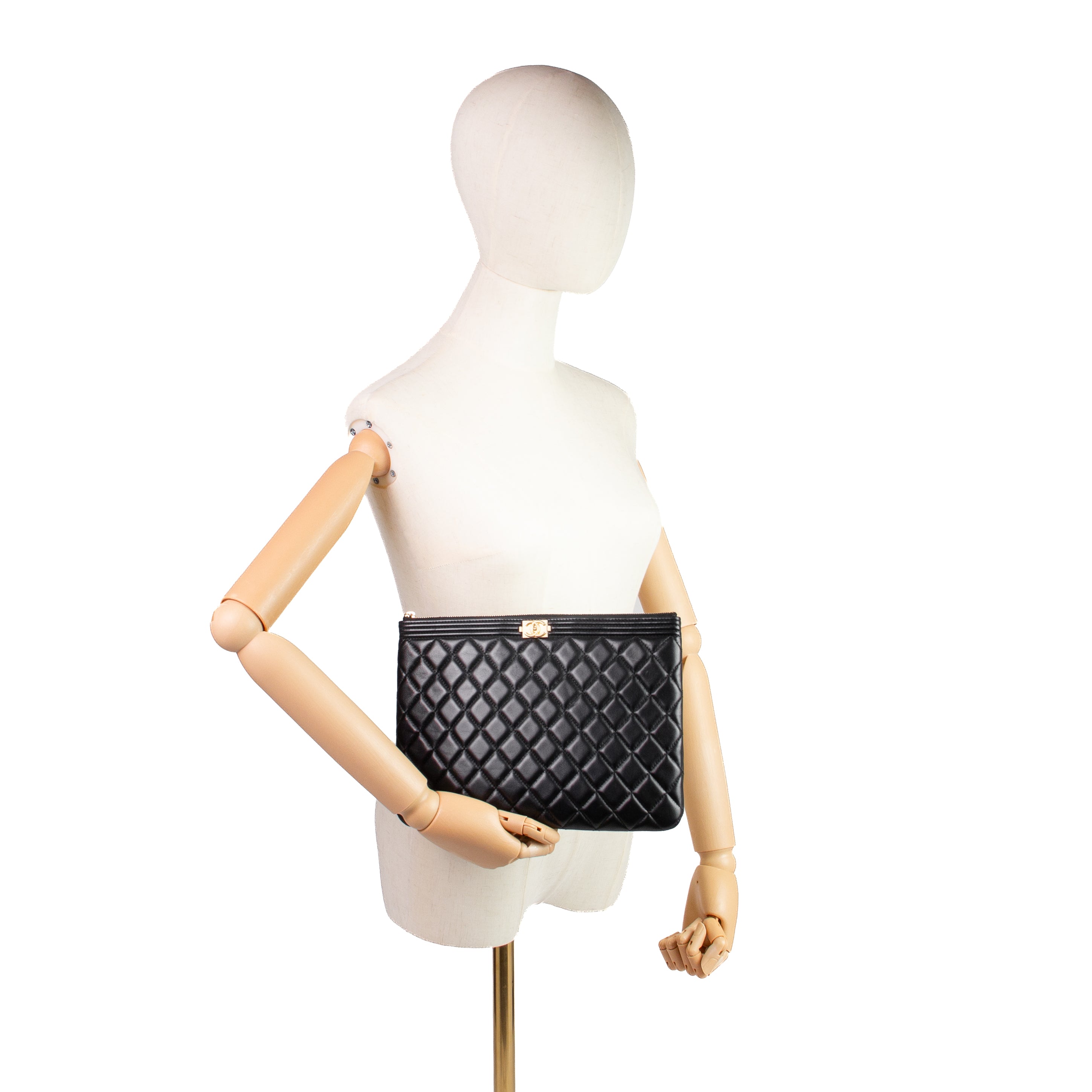 Chanel CC Boy Clutch