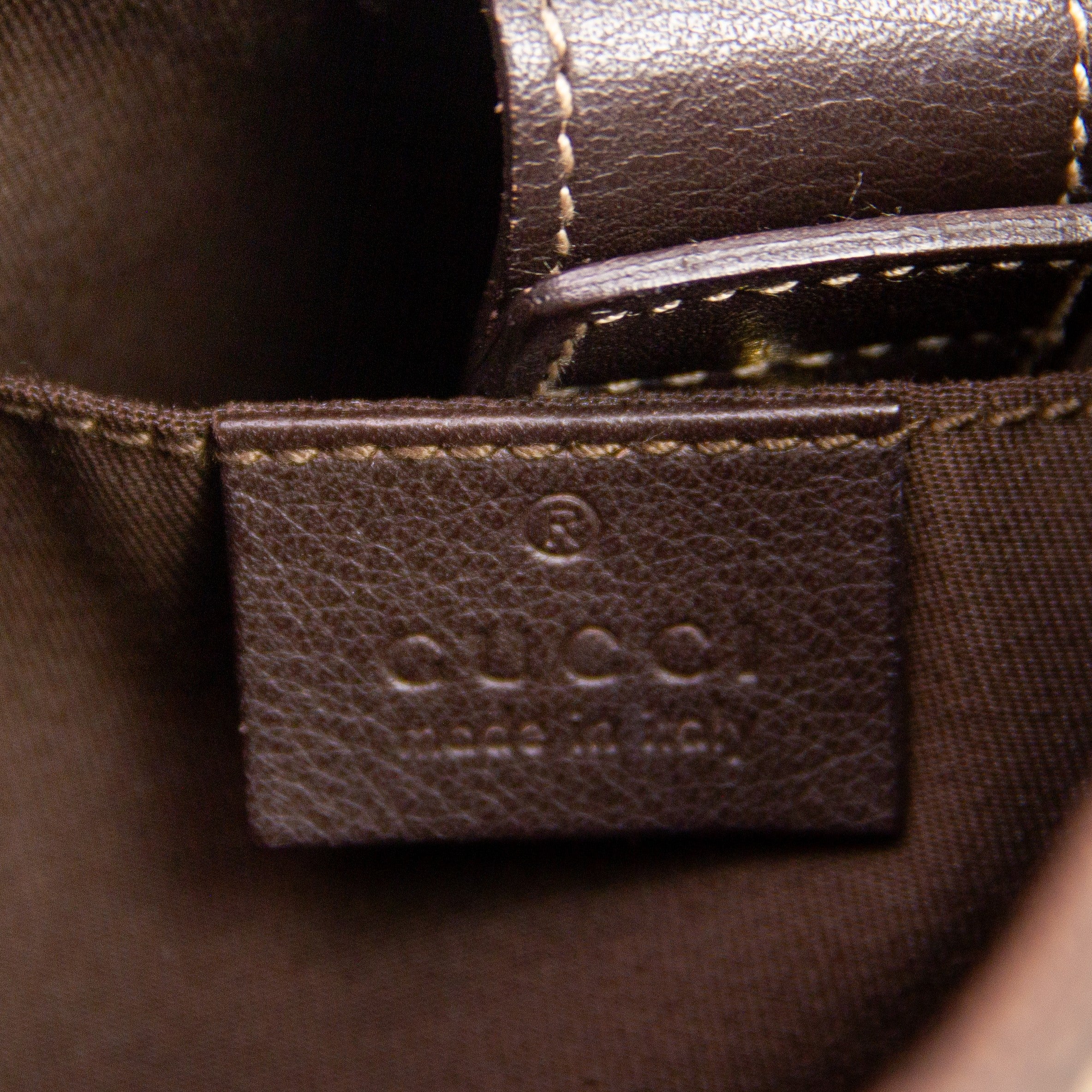 Gucci GG Canvas Trophy Hobo Bag