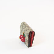 Gucci GG Supreme Cherry Card Case Wallet