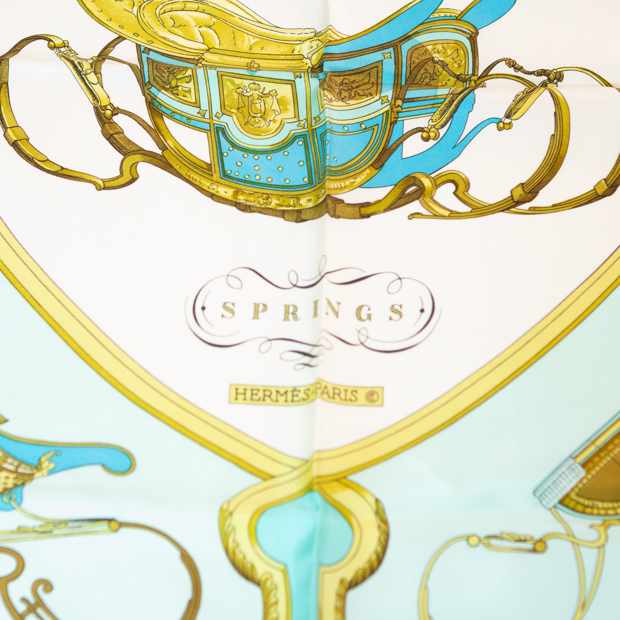 Hermès "SPRINGS" Scarf