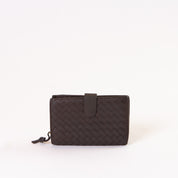 Bottega Veneta Intrecciato Round Zipper Wallet