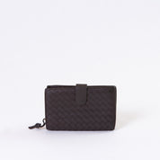 Bottega Veneta Intrecciato Round Zipper Wallet