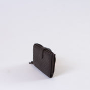 Bottega Veneta Intrecciato Round Zipper Wallet