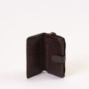 Bottega Veneta Intrecciato Round Zipper Wallet