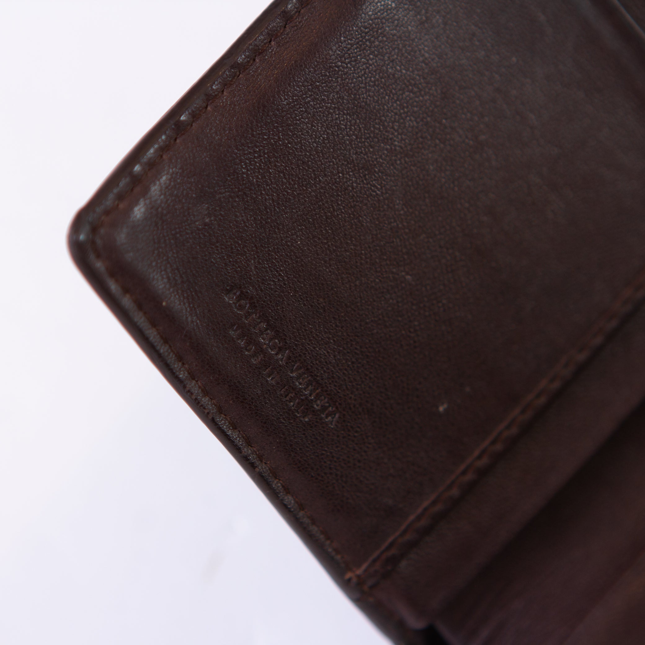 Bottega Veneta Intrecciato Round Zipper Wallet