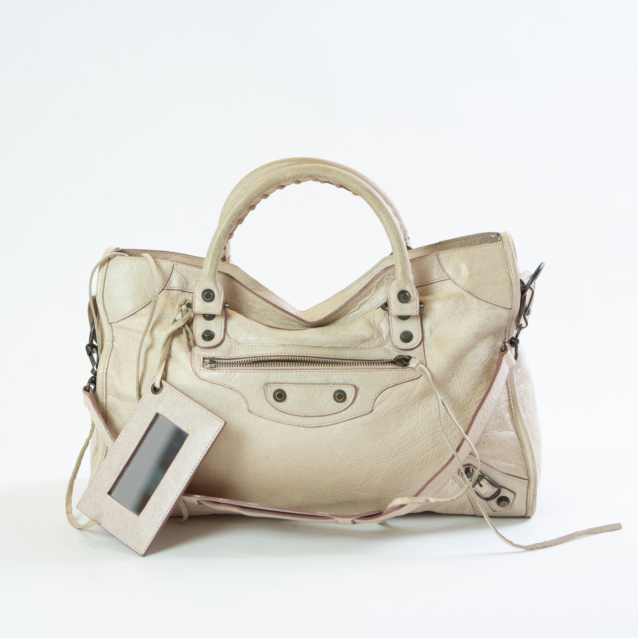 Balenciaga City Bag Medium Beige