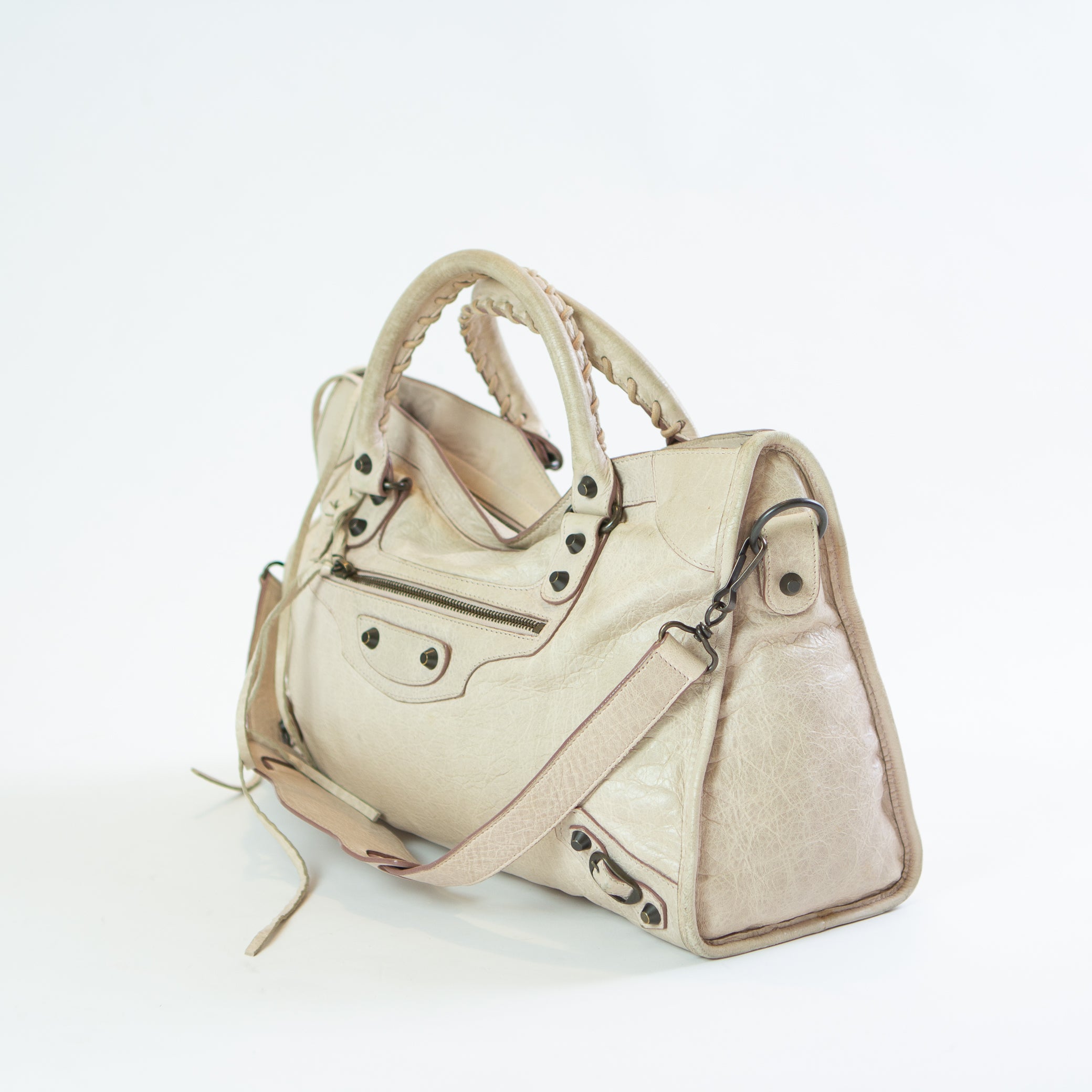 Balenciaga City Bag Medium Beige
