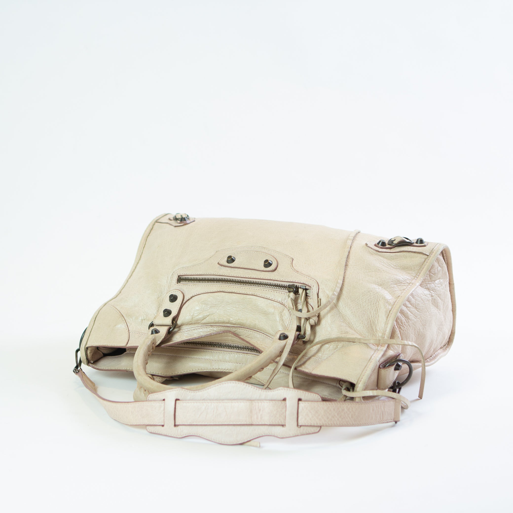 Balenciaga City Bag Medium Beige