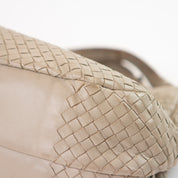 Bottega Veneta Gray Intrecciato Campana Hobo