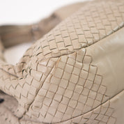 Bottega Veneta Gray Intrecciato Campana Hobo