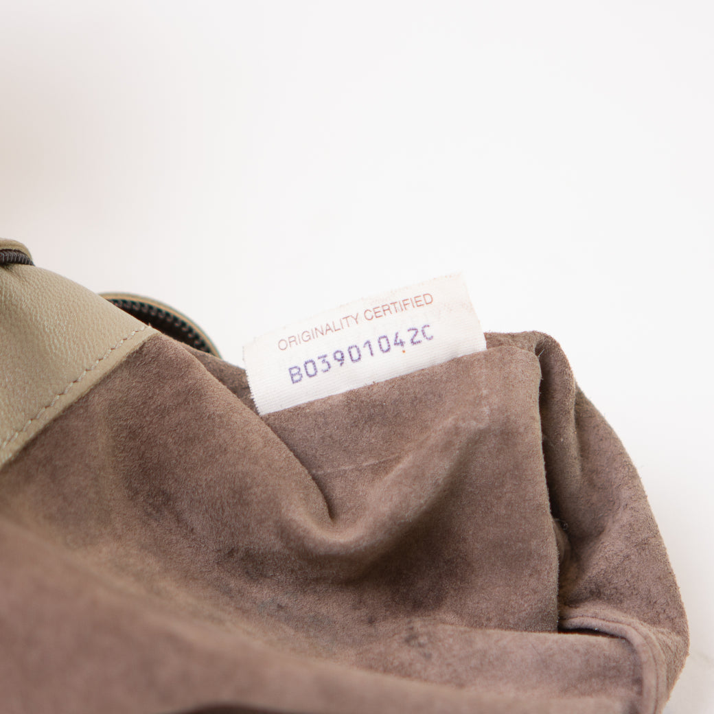 Bottega Veneta Gray Intrecciato Campana Hobo