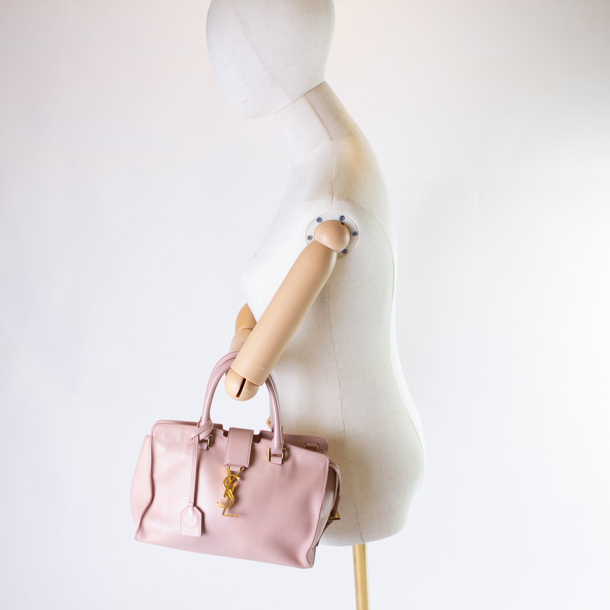 Saint Laurent Pink Downtown Cabas