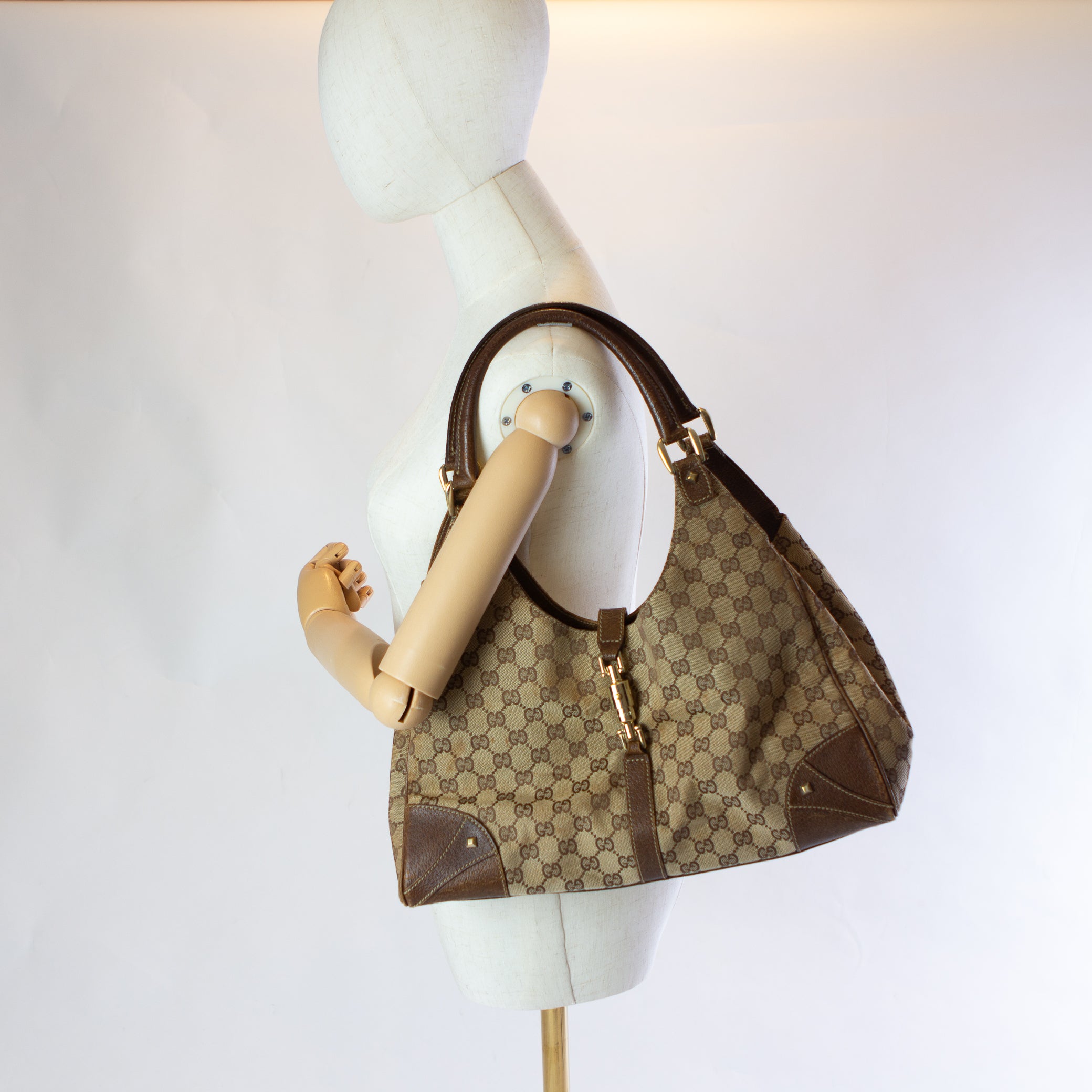 Gucci Jackie Bardot Shoulder Bag