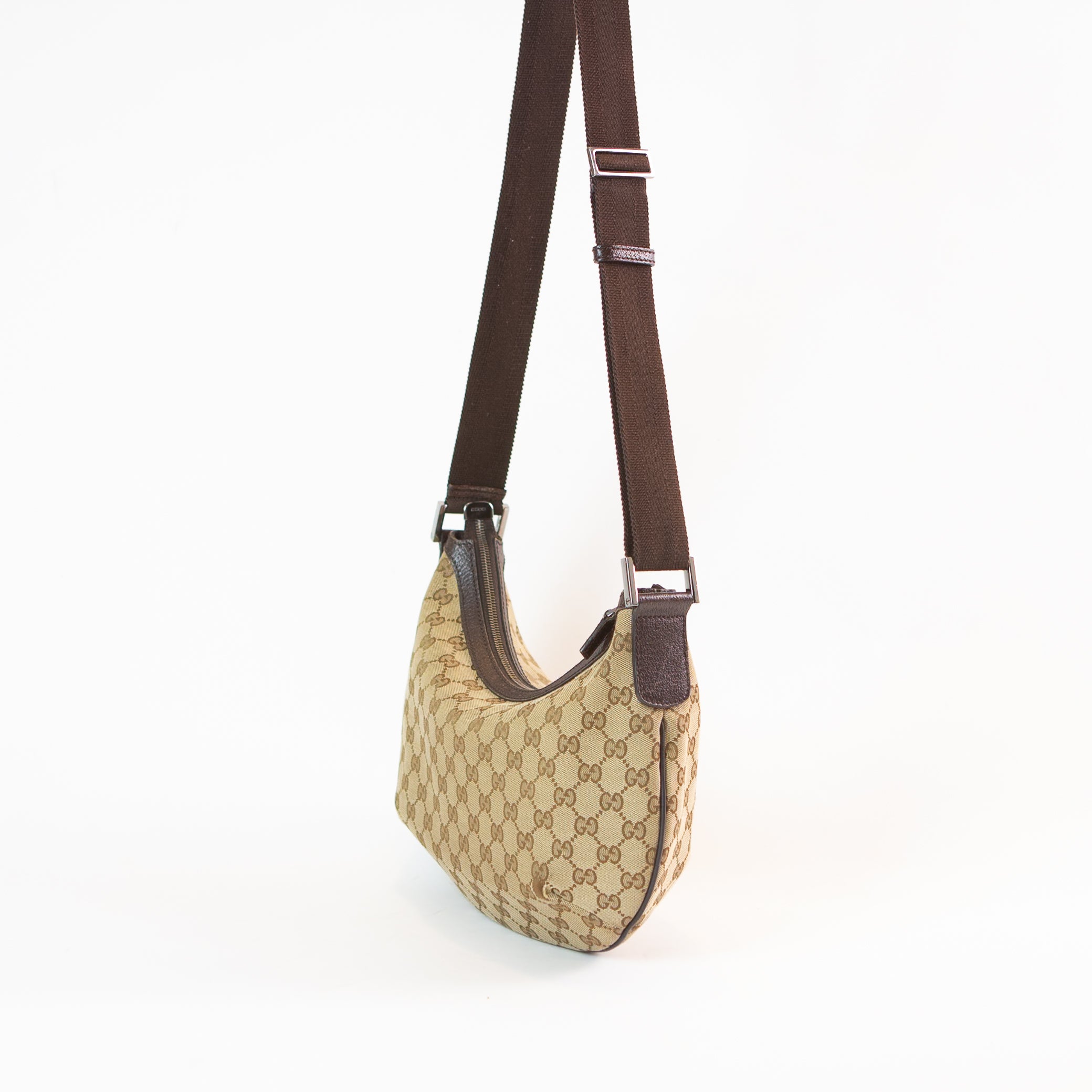 Gucci GG Canvas Crossbody Bag