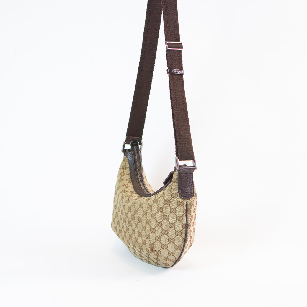 Gucci GG Canvas Crossbody Bag