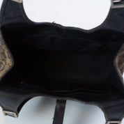 Gucci GG Monogram Jackie Black Leather