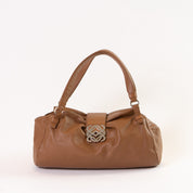Loewe Anagram Brown Leather