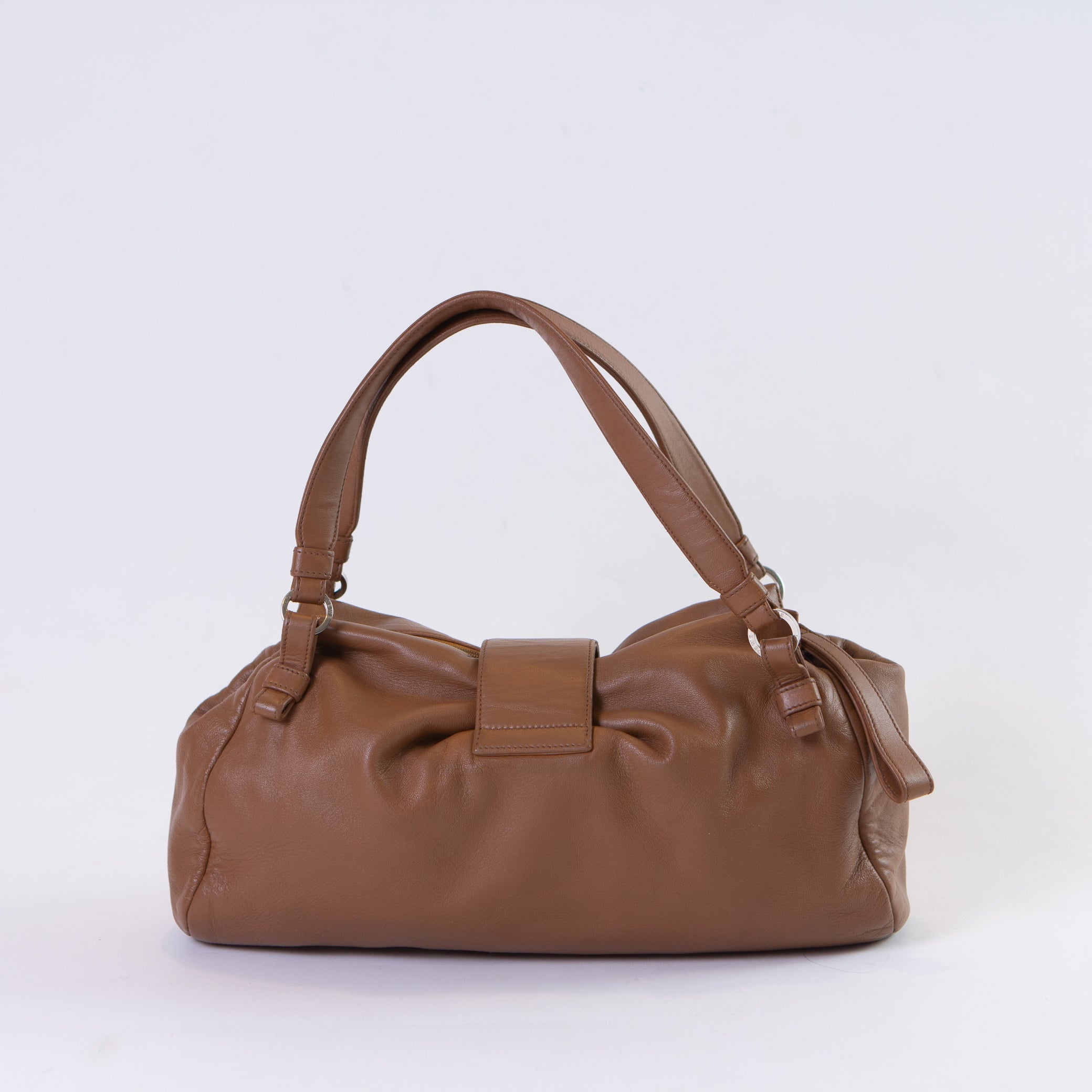Loewe Anagram Brown Leather