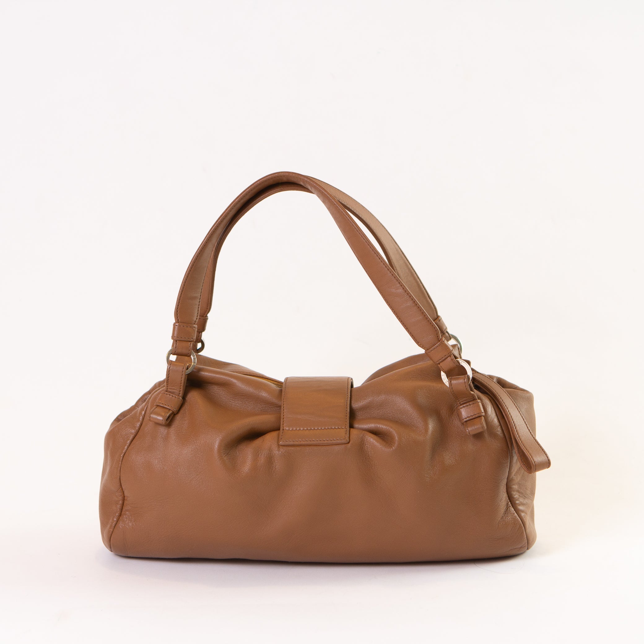 Loewe Anagram Brown Leather